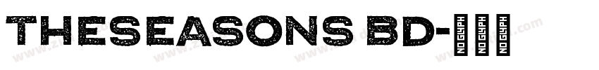TheSeasons Bd字体转换